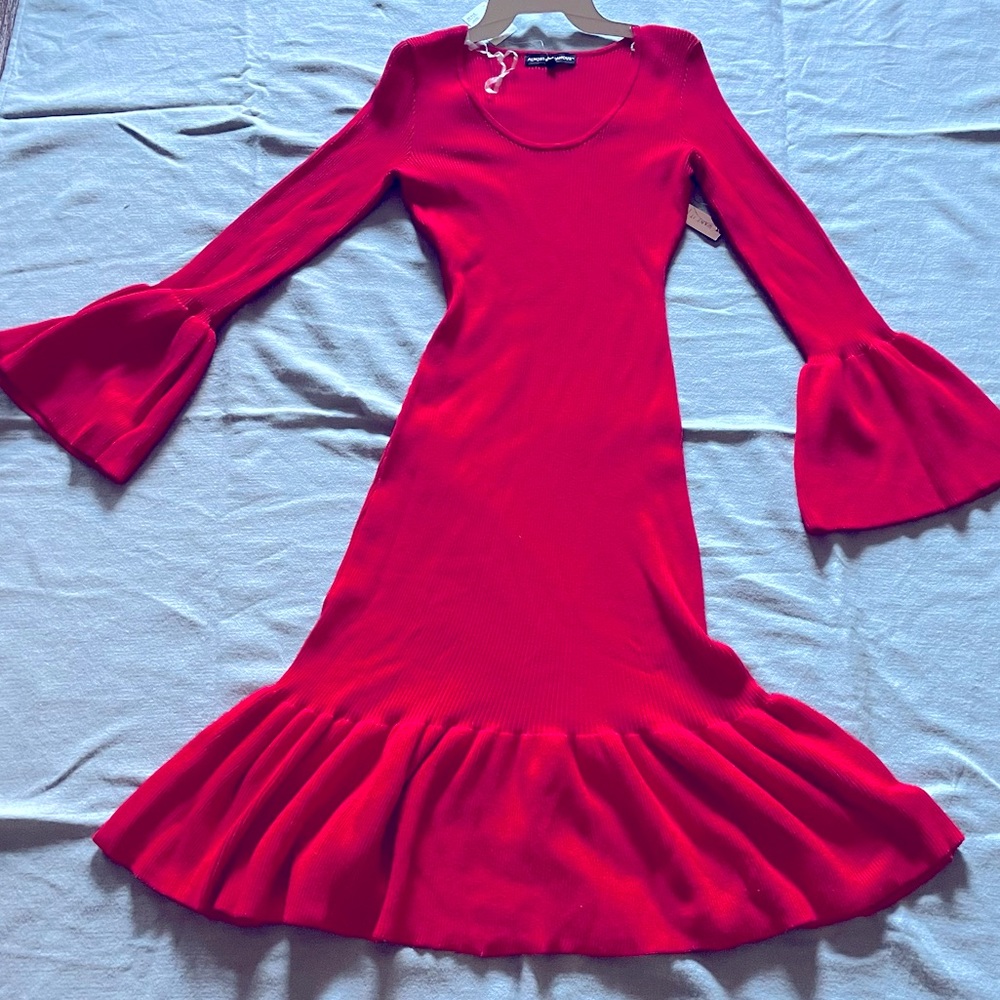 Red dress